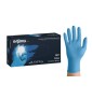 Manusi Nitril Gofrate Diamantate GripZzly, Rezistente la Chimicale si Uleiuri, 50 buc, albastre