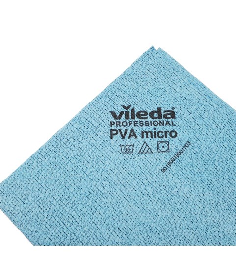 Laveta VILEDA PVA micro, 5 buc/set, 35x38 cm, culoare albastru