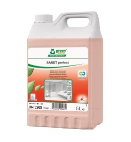Detergent ecologic pentru spatii sanitare SANET perfect 5L