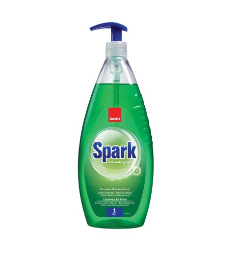 Detergent vase Sano Spark  castravete 1l