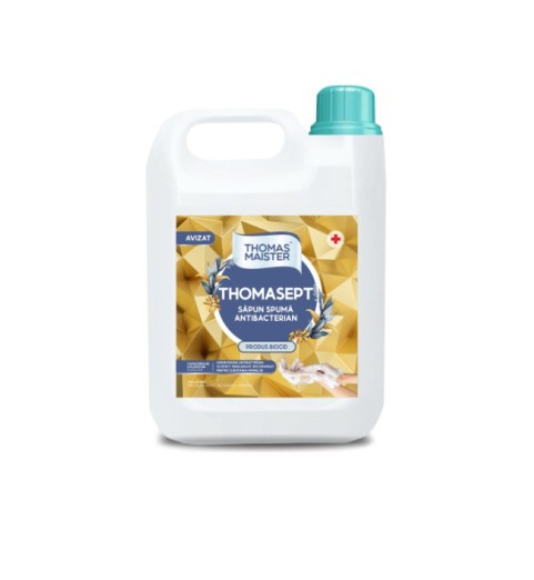 Sapun spuma antibacterian pentru dispenser,THOMASEPT, 5L