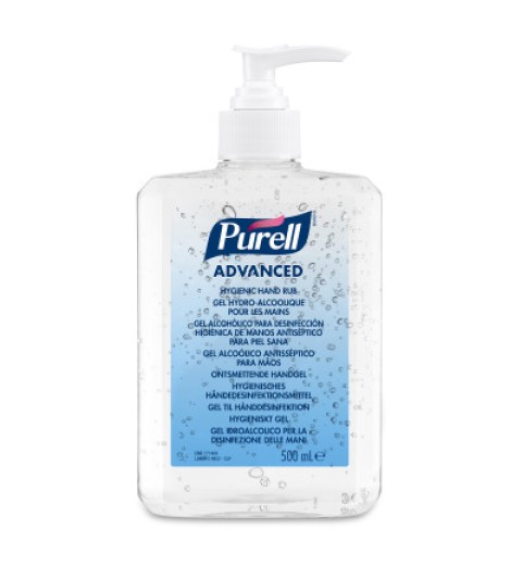 Gel antibacterian dezinfectant pentru maini PURELL 500 ml